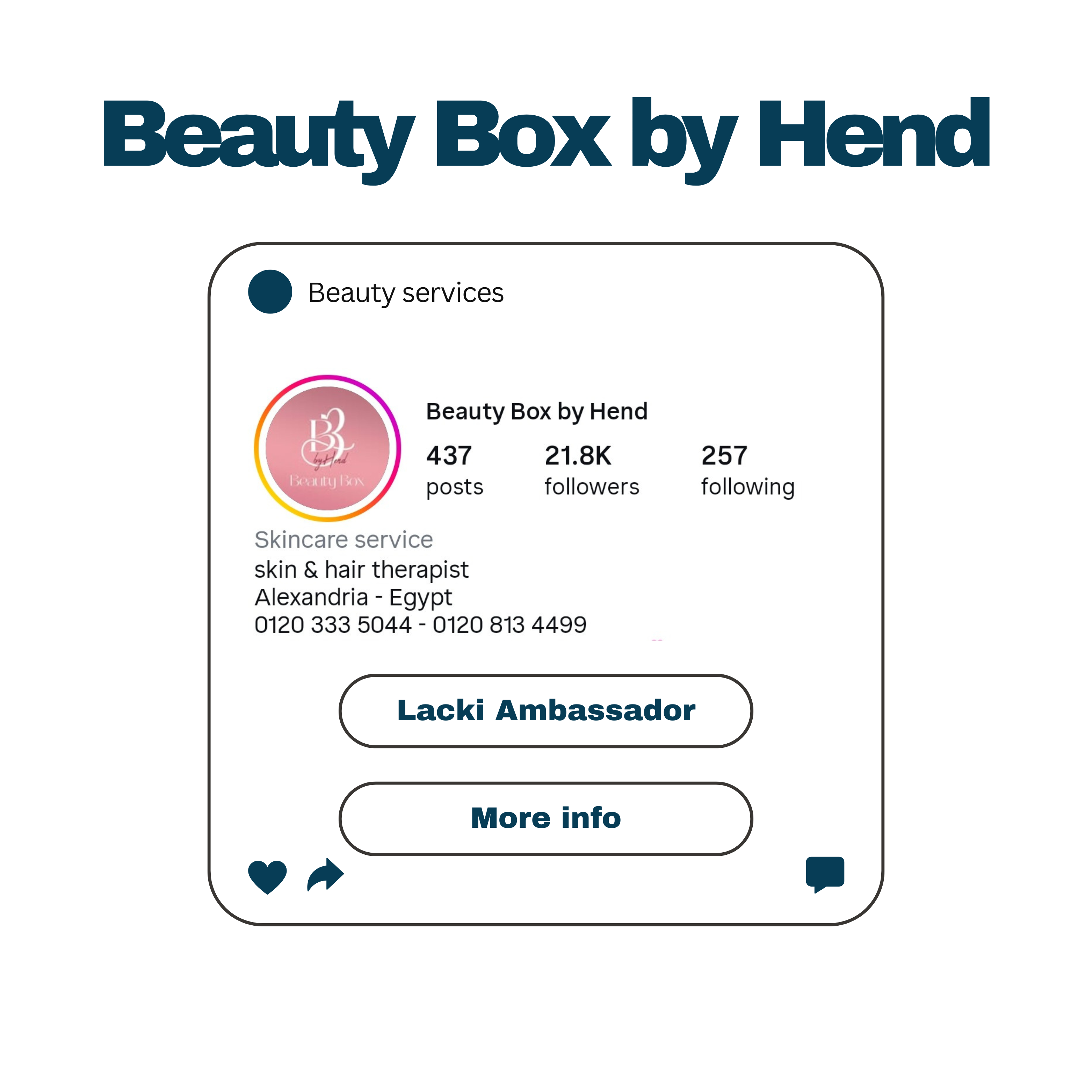 Beauty Box by Hend