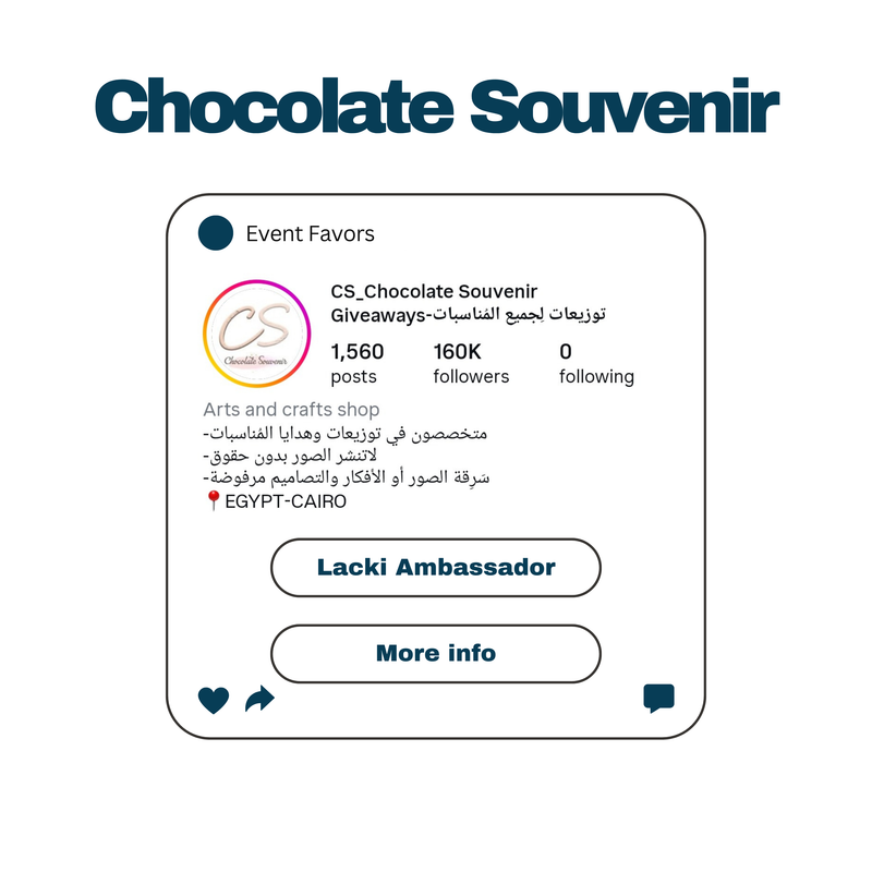 Chocolate Souvenir